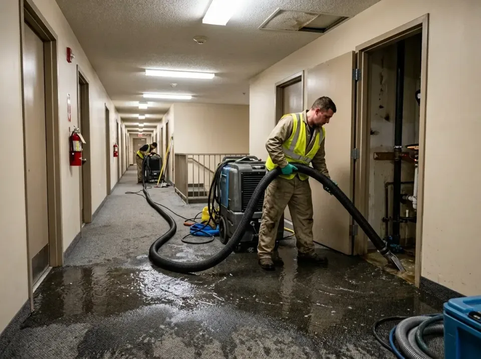 multi-unit-apartment-hallway-f-005 — frequently asked questions, Emergency Burst Pipe Water Extraction & Removal in Fruitvil…